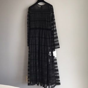 New with tags! Timeless black Valentino Red gown